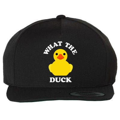 Cute Rubber Duck Lover Bird Quack Duckies Funny Rubber Ducky Wool Snapback Cap