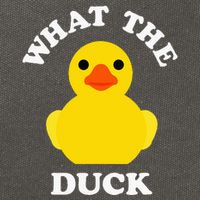 Cute Rubber Duck Lover Bird Quack Duckies Funny Rubber Ducky Cotton Canvas Backpack