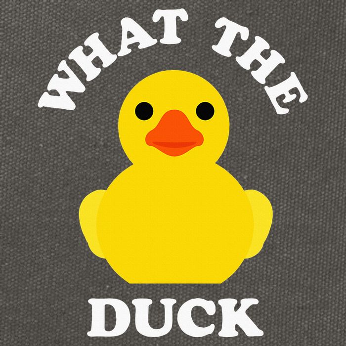 Cute Rubber Duck Lover Bird Quack Duckies Funny Rubber Ducky Cotton Canvas Backpack