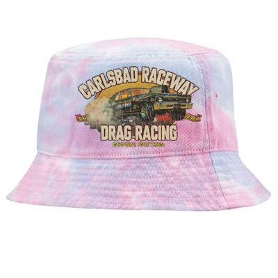 Carlsbad Raceway Drag Racing 1964 Tie-Dyed Bucket Hat