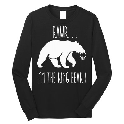 Cute Rehearsal Dinner For Ring Bearer Long Sleeve Shirt