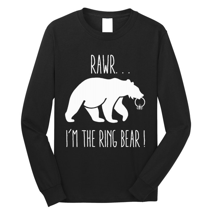 Cute Rehearsal Dinner For Ring Bearer Long Sleeve Shirt