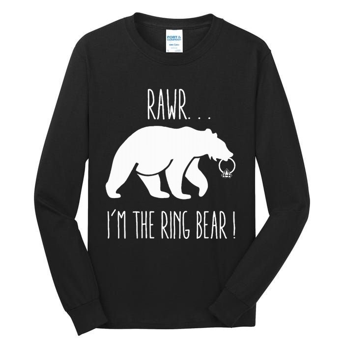 Cute Rehearsal Dinner For Ring Bearer Tall Long Sleeve T-Shirt