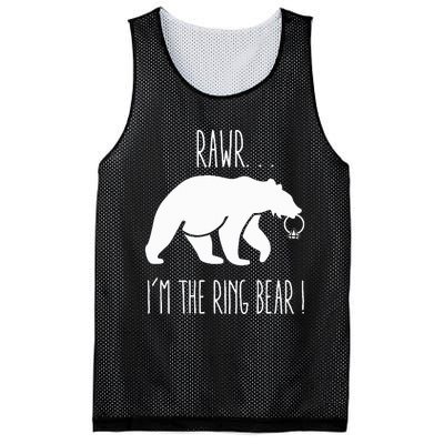 Cute Rehearsal Dinner For Ring Bearer Mesh Reversible Basketball Jersey Tank