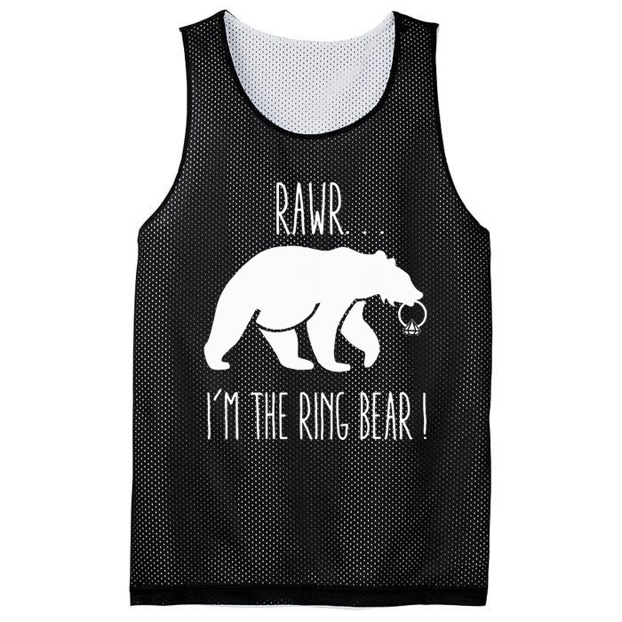 Cute Rehearsal Dinner For Ring Bearer Mesh Reversible Basketball Jersey Tank