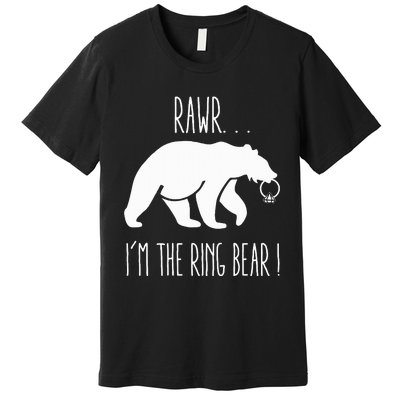 Cute Rehearsal Dinner For Ring Bearer Premium T-Shirt