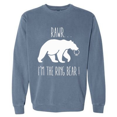 Cute Rehearsal Dinner For Ring Bearer Garment-Dyed Sweatshirt