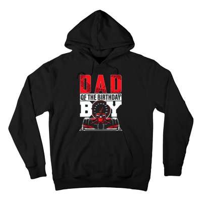 Car Racing Dad Of Birthday Boy Formula Race Car Driver Hoodie