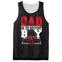 Car Racing Dad Of Birthday Boy Formula Race Car Driver Mesh Reversible Basketball Jersey Tank