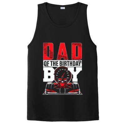 Car Racing Dad Of Birthday Boy Formula Race Car Driver PosiCharge Competitor Tank