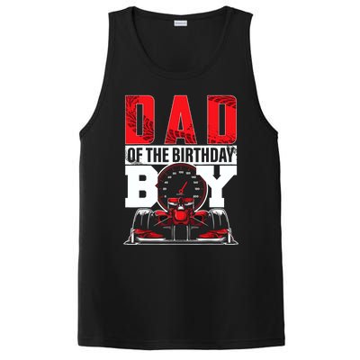 Car Racing Dad Of Birthday Boy Formula Race Car Driver PosiCharge Competitor Tank