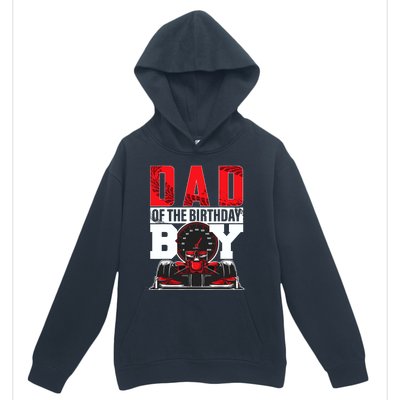 Car Racing Dad Of Birthday Boy Formula Race Car Driver Urban Pullover Hoodie