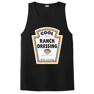 Cool Ranch Dressing Bottle Label Funny Halloween Costume PosiCharge Competitor Tank