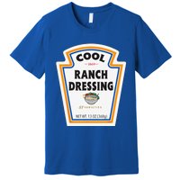 Cool Ranch Dressing Bottle Label Funny Halloween Costume Premium T-Shirt