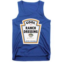 Cool Ranch Dressing Bottle Label Funny Halloween Costume Tank Top