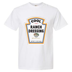 Cool Ranch Dressing Bottle Label Funny Halloween Costume Garment-Dyed Heavyweight T-Shirt