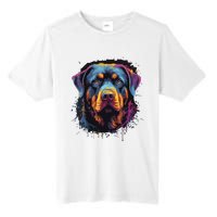 Cute Rottweiler Dog Lover Colorful Men Women Tall Fusion ChromaSoft Performance T-Shirt