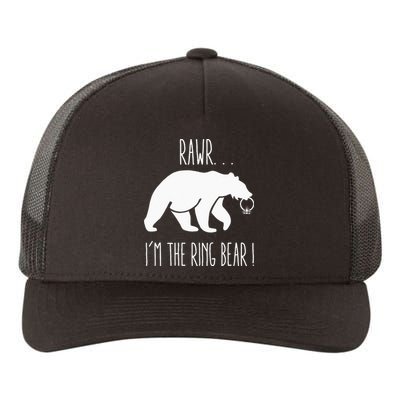 Cute Rehearsal Dinner For Ring Bearer Yupoong Adult 5-Panel Trucker Hat