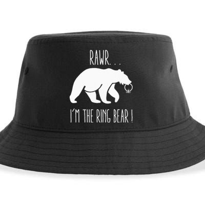 Cute Rehearsal Dinner For Ring Bearer Sustainable Bucket Hat