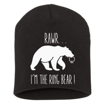 Cute Rehearsal Dinner For Ring Bearer Short Acrylic Beanie