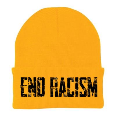 Civil Rights End Racism Protestor AntiRacist Knit Cap Winter Beanie