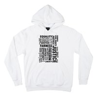 Civil Rights Equality Freedom Justice Liberty Hoodie