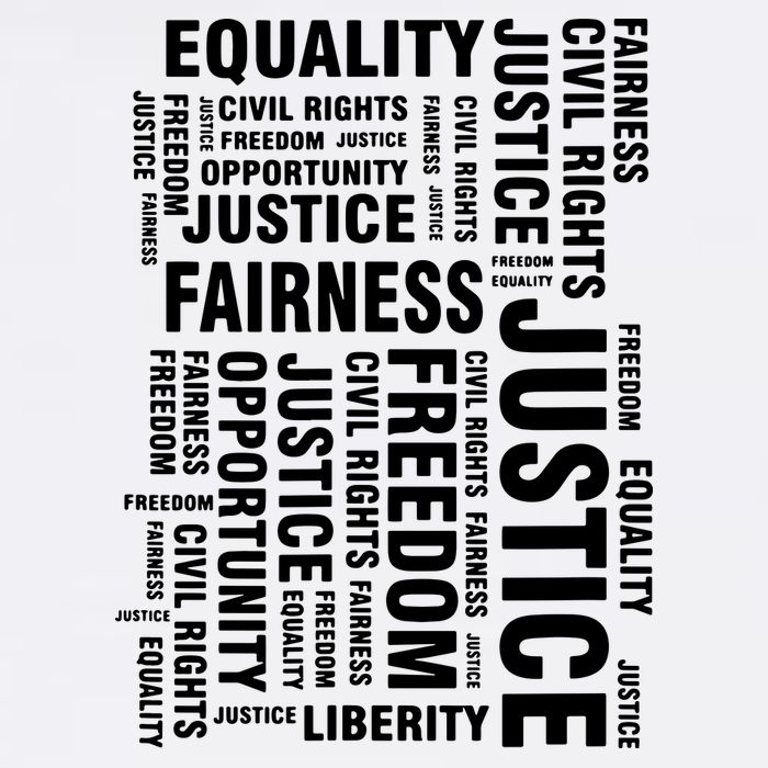 Civil Rights Equality Freedom Justice Liberty Tall T-Shirt