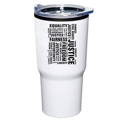 Civil Rights Equality Freedom Justice Liberty Tumbler