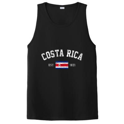 Costa Rica Est. 1821 Costa Rican Flag Independence Day PosiCharge Competitor Tank