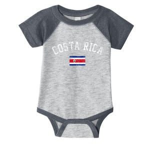 Costa Rica Est. 1821 Costa Rican Flag Independence Day Infant Baby Jersey Bodysuit