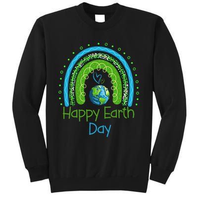 Cute Rainbow Earth Lover Sweatshirt