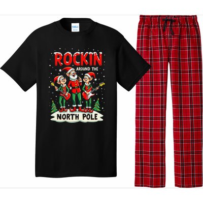 Chritstmas Rockin Elves Band : Rockin Around The North Pole Gift Pajama Set