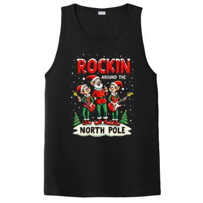 Chritstmas Rockin Elves Band : Rockin Around The North Pole Gift PosiCharge Competitor Tank