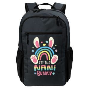 Cute Rainbow Easter Eggs Bunny Ears One Hoppy Nani Easter Daily Commute Backpack