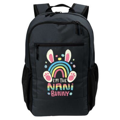 Cute Rainbow Easter Eggs Bunny Ears One Hoppy Nani Easter Daily Commute Backpack