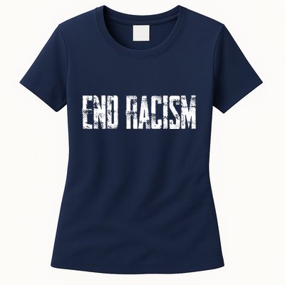 Civil Rights End Racism Protestor AntiRacist Womens T-Shirt