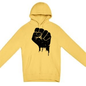 Civil Rights Equality Freedom Justice Fist BLM Power Premium Pullover Hoodie