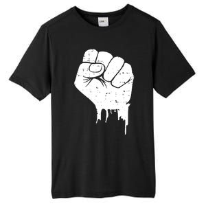 Civil Rights Equality Freedom Justice Fist BLM Power Tall Fusion ChromaSoft Performance T-Shirt