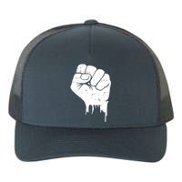 Civil Rights Equality Freedom Justice Fist BLM Power Yupoong Adult 5-Panel Trucker Hat