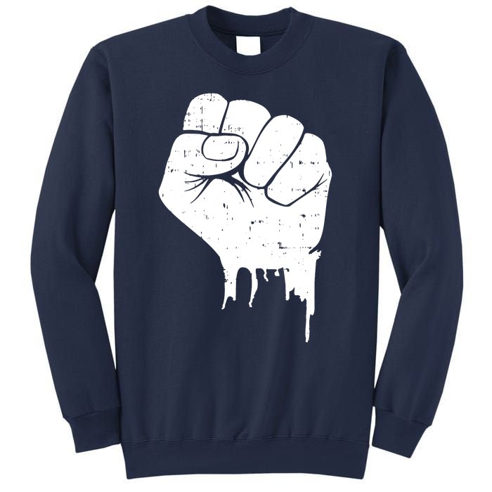 Civil Rights Equality Freedom Justice Fist BLM Power Sweatshirt