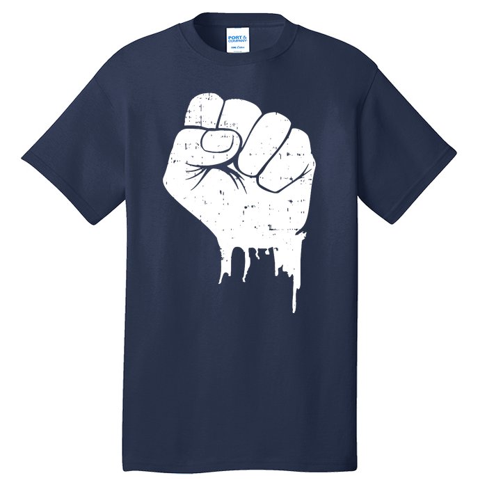 Civil Rights Equality Freedom Justice Fist BLM Power Tall T-Shirt