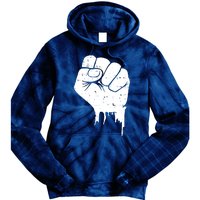 Civil Rights Equality Freedom Justice Fist BLM Power Tie Dye Hoodie