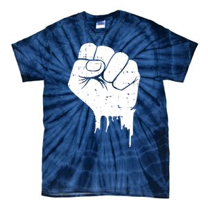 Civil Rights Equality Freedom Justice Fist BLM Power Tie-Dye T-Shirt