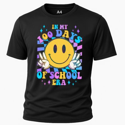 Cute Retro Emoji Smiley In My 100 Days Of School Era Performance Shirt