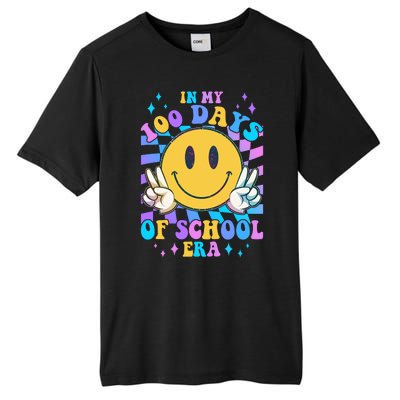 Cute Retro Emoji Smiley In My 100 Days Of School Era Tall Fusion ChromaSoft Performance T-Shirt