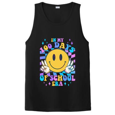 Cute Retro Emoji Smiley In My 100 Days Of School Era PosiCharge Competitor Tank