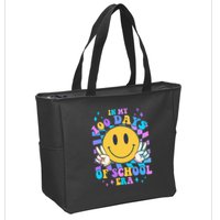 Cute Retro Emoji Smiley In My 100 Days Of School Era Zip Tote Bag