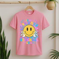 Cute Retro Emoji Smiley In My 100 Days Of School Era T-Shirt