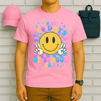 Cute Retro Emoji Smiley In My 100 Days Of School Era T-Shirt