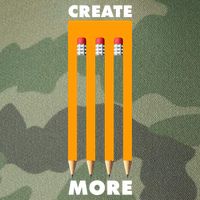 Create More Optical Illusion Pencils Legacy Tie Dye Trucker Hat